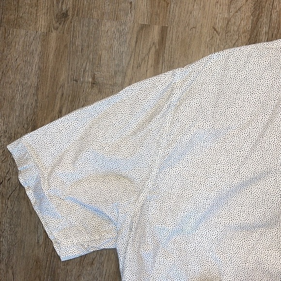 A&I POLKA DOT SHORT SLEEVE BUTTON DOWN (XXL) - Picture 5 of 7